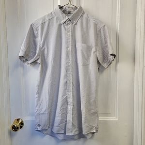 International Report Short Sleeve Button-Up